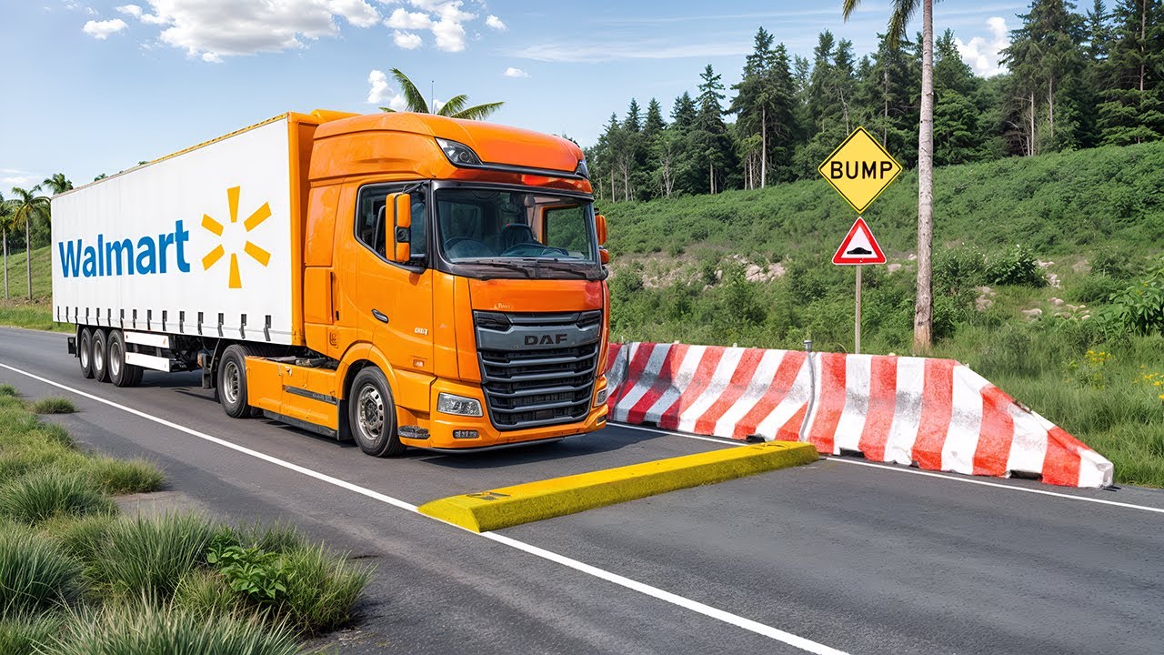 Trucks vs Speed Bumps #35 | BeamNG Drive | BNG-SpeedBump 🚧