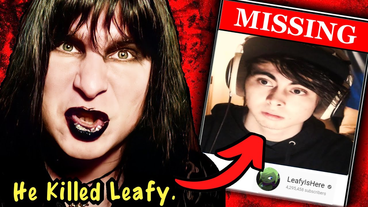 How This Weird Goth YouTuber KILLED Leafy: The Legend Of MrBlackDarkness666