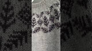 Лопапейса «Тайга» #handmade #lopapeysa #вязание