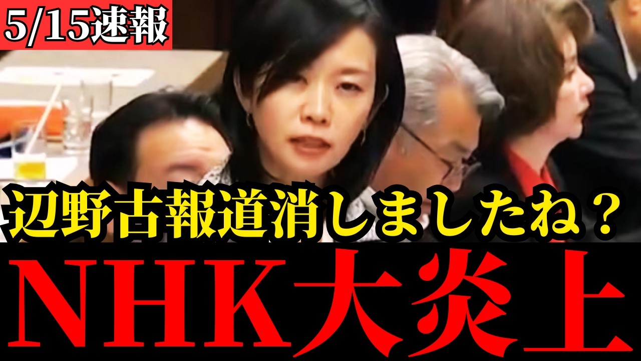 【梅村みずほ】やはりNHKもズブズブでした…辺野古問題を隠そうとする恐ろしい裏側とは…【北村晴男/国会中継】