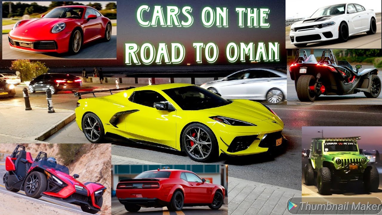 Cars on the Road to Oman 🇴🇲 Cars in Muscat, Oman Lifestyle in Oman