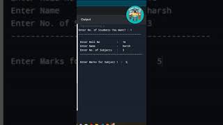 Simplify Student Evaluation with C++ Mark Sheet Program