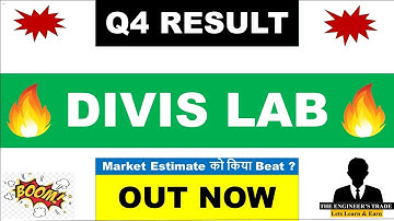 Divis Lab Q4 Results 2024 | divis Lab results today | divis Lab share latest news | divis Lab result
