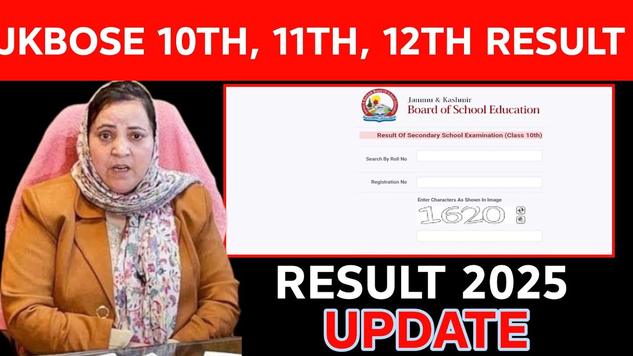 JKBOSE Class 10th, 11th, 12th Result Update 2025| JKBOSE Class 10th, 12th Result Update 2025| Result