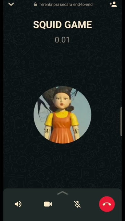 DI TELEPON BONEKA SQUID GAME #shorts