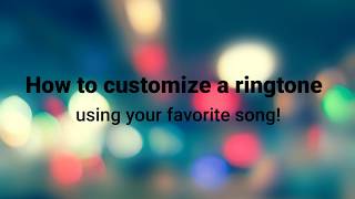 How to customize a ringtone on your android using your favorite song screenshot 5