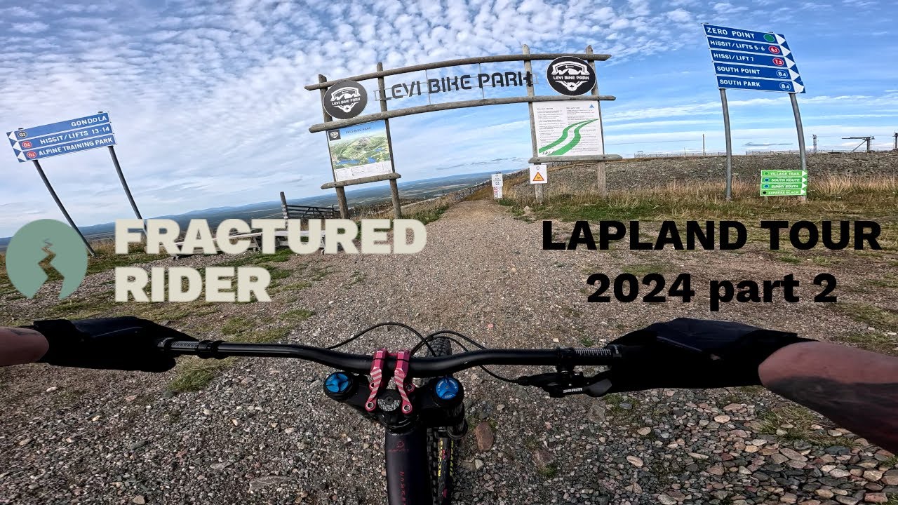 LAPLAND TOUR 2024 part 2 - LEVI BIKEPARK