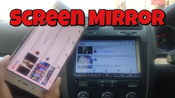 Screen Mirror onto your Android Headunit