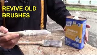 Save Old Latex Paint Brushes - Clean with Acetone - Even After Years by Mr. Hardware 1,169 views 3 months ago 3 minutes, 50 seconds