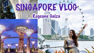 SOLO SINGAPORE TRAVEL VLOG | Places to visit + Universal Studio & Hawker Centre | Regeane Galza