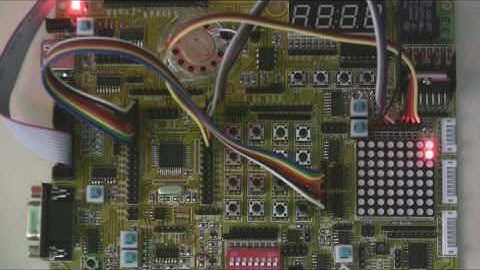 Inova Electronics: Control principle and implementation technique of dot matrix LED display