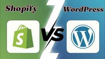 Online Income Showdown|Shopify vs WordPress|The Best Choice for Your Online Business!