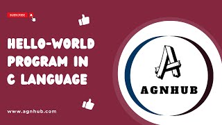 Program to print Hello World in C Language #coding #design #tutorial