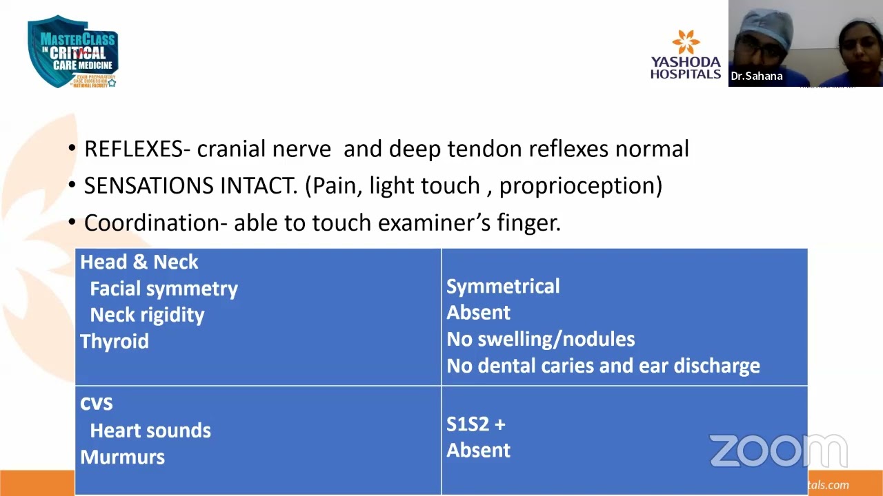 Webinar : CNS INFECTIONS & STATUS EPILEPTICUS