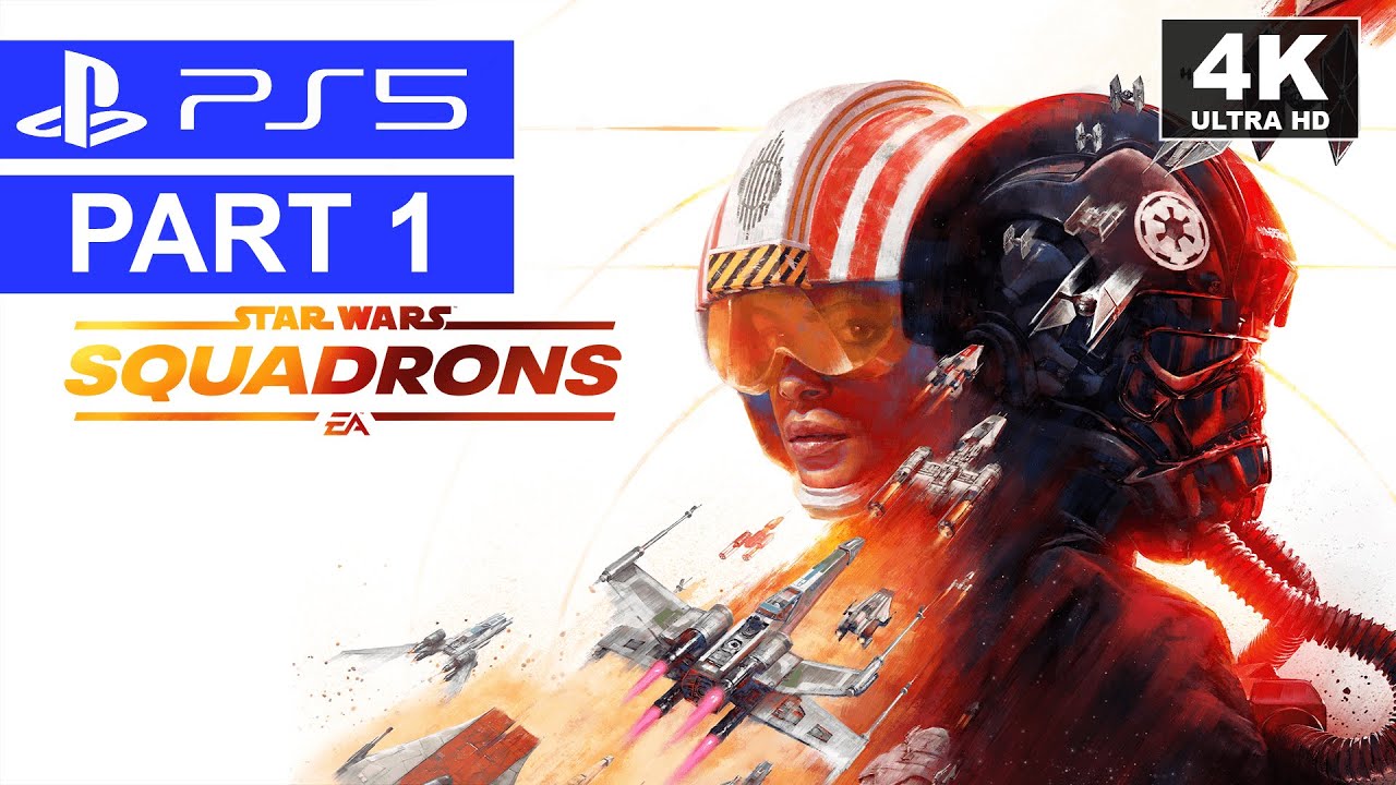 STAR WARS: Squadrons | Mission 1 - Part 1 | PS5 Story Walkthrough | [4K, HDR, 60FPS]