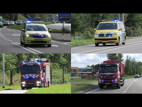 [Grip 1] Vele Hulpdiensten met spoed naar brand in kerk Nobelstraat tijdens Vestingdagen Brielle