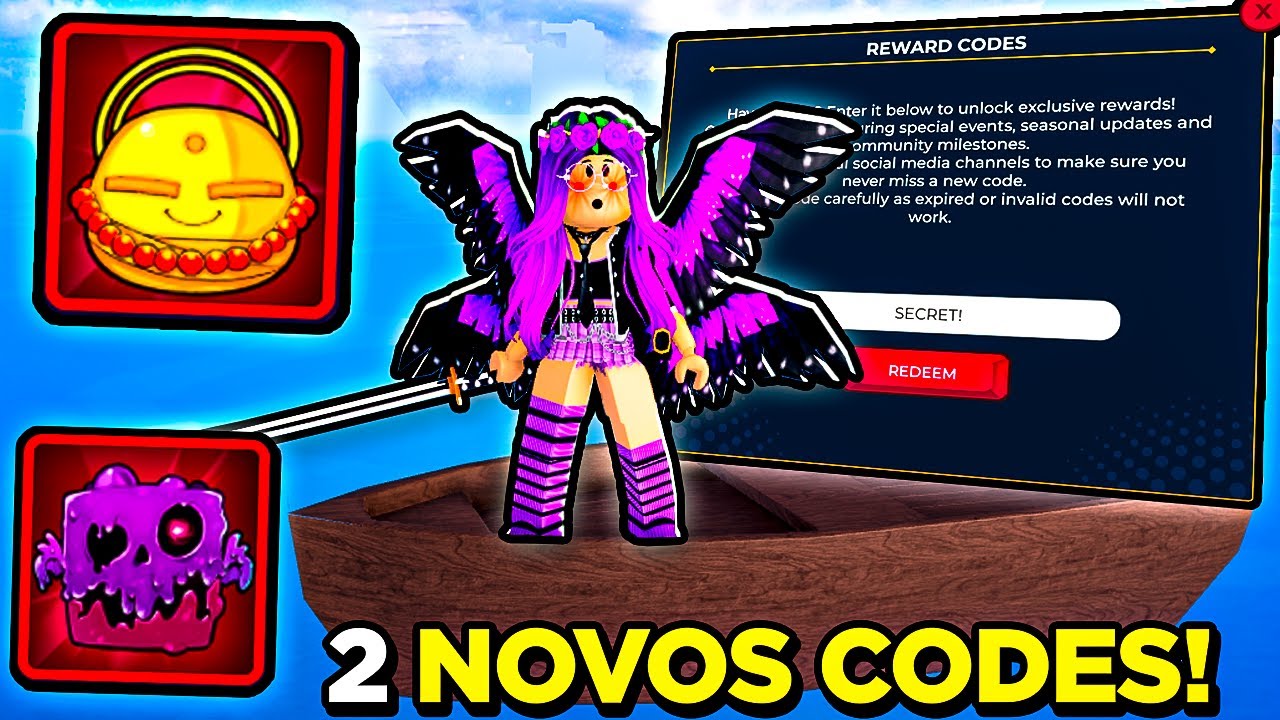 O ADM DO VOX SEAS LANÇOU 2 NOVOS CÓDIGOS DE STATUS RESET! + TODOS OS ...