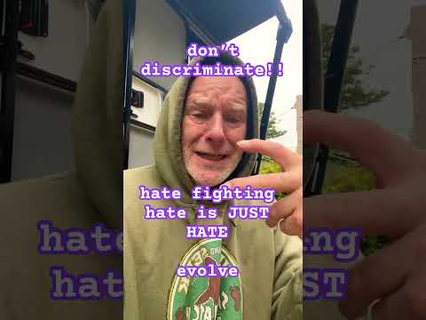 hate fighting hate