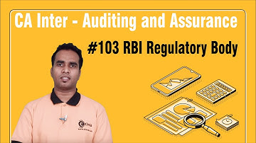 RBI Regulatory Body - Audit of Bank - Auditing and Assurance