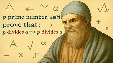 Number Theory Proof p divides a² ⇒ p divides a