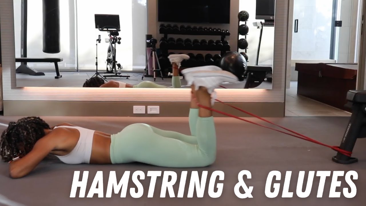 Hamstring and Glute Day Strength Workout - Voiceover - YouTube