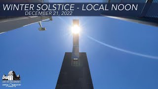 WINTER SOLSTICE - LOCAL NOON | GRIFFITH OBSERVATORY | DECEMBER 21, 2022