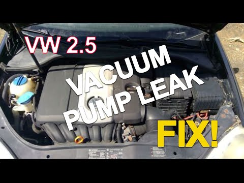 Volkswagen Jetta Vacuum Pump Oil Leak