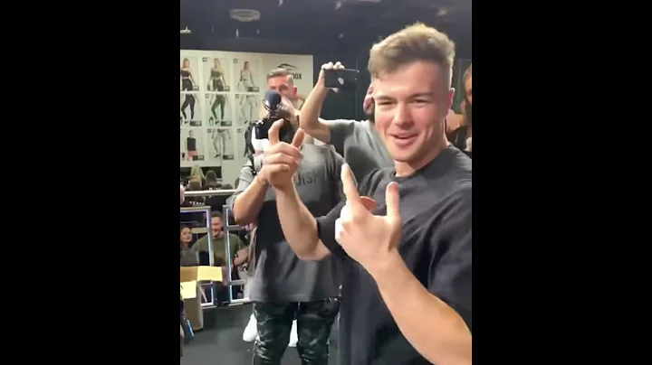 Jon Jones chokes out a fan unconscious!