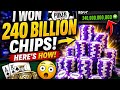 How to win 240 BILLION CHIPS ON WSOP wsop poker