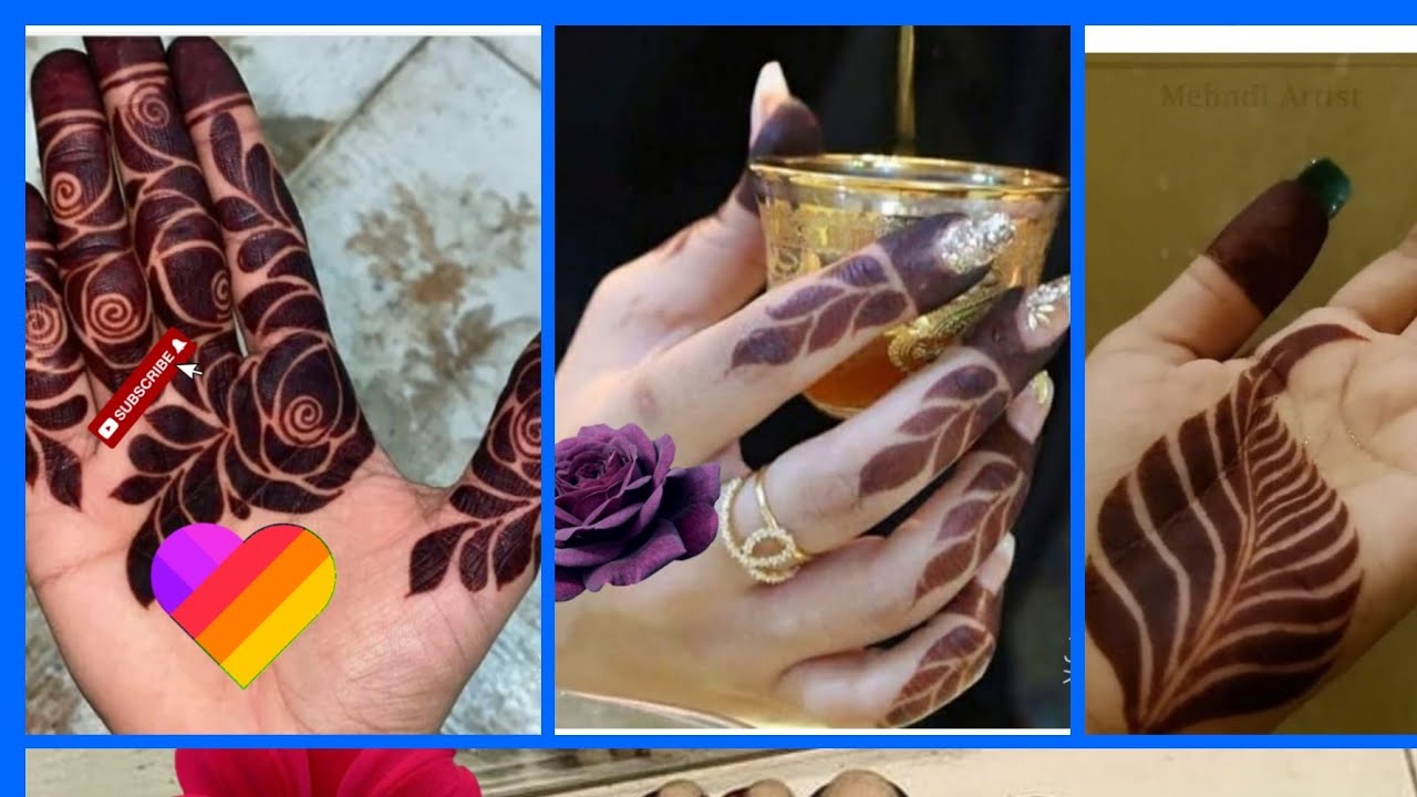 Dubai Khafif henna 2023 || New Dubai mehndi designs 2023 - YouTube