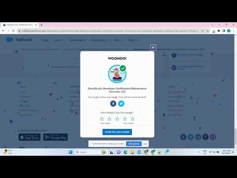 OmniStudio Developer Certification Maintenance Summer '23