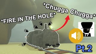 Dead Rails BUT sounds are replaced by my VOICE! | PART 2