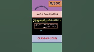 MATHS CLASS 12TH l MATHS DOMINATORS #viralvideo #class12 #maths #pyqcbse #shorts