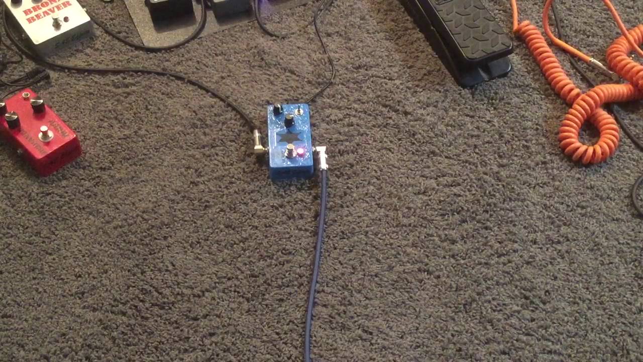 SAE Effects Sheriff - Modified NOS Germanium Rangemaster style treble booster pedal