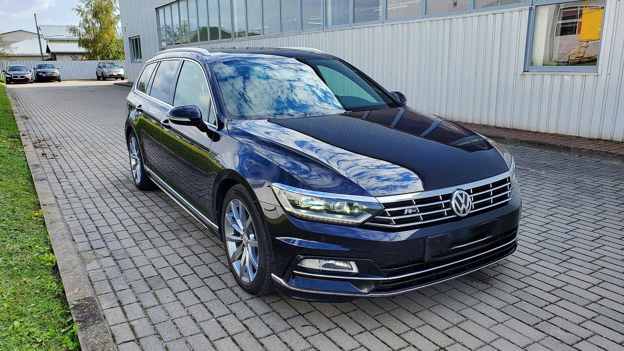 Нафарширований Passat B8 R-Line Перевірка авто перед продажем! Купили б ...