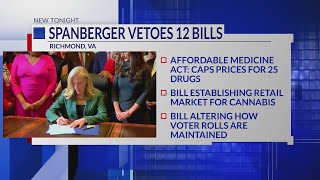 Virginia Gov. Spanberger vetoes retail cannabis, prescription drug bills