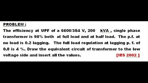 Electrical Machines--(IES Previous Year question )