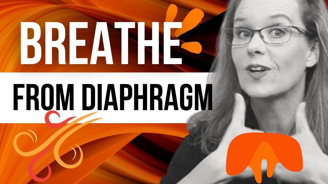 How to Breathe from Your Diaphragm While Singing or Speaking