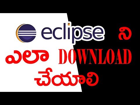 INSTALLING ECLIPSE - How To Install Eclipse In Telugu - Install Eclipse On Windows 7,10,8,8 1!Telugu