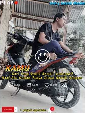 'history wa babylook' honda beat merah babylook