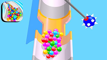 Ball Stack Road - All Levels Gameplay Android,ios (Levels 9-12)