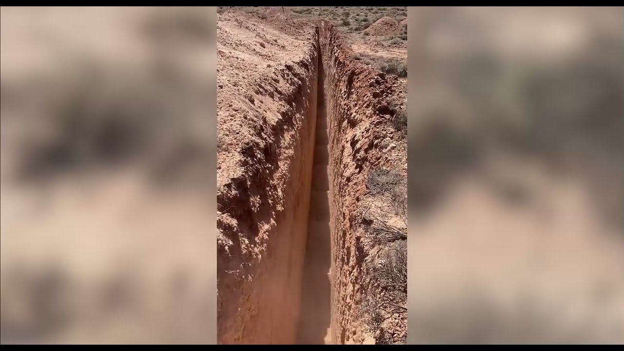 Arckaringa Basin/Coober Pedy Project 7 - Trench 1 - Completed!