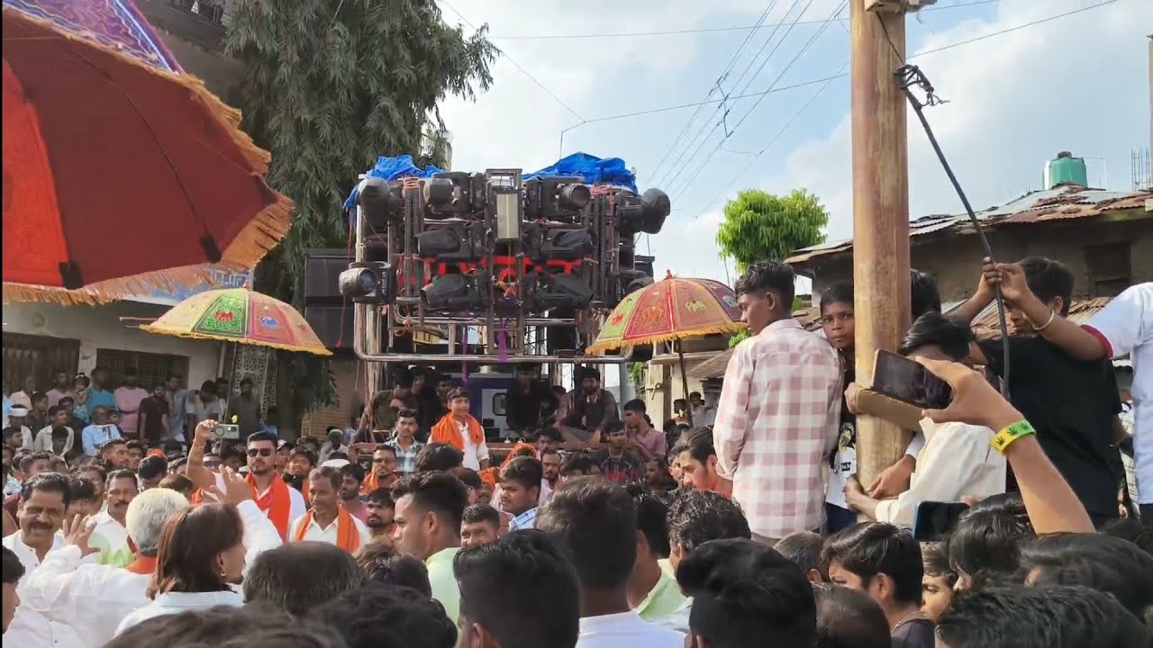 Sochenge tumhen pyar Kare ki nahin maa bhawani dhumal tumsar jarud Durga visarjan 