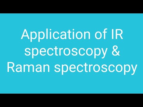 Application of IR spectroscopy & Raman spectroscopy - YouTube