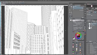 Blender Freestyle for Background Line Art