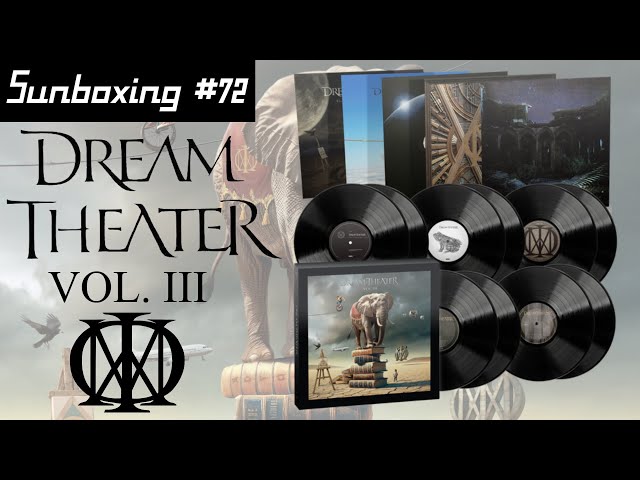 Unboxing the Dream Theater - Vol. III 10LP Vinyl Box Set