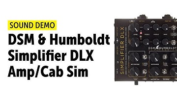 DSM & Humboldt Simplifier DLX - Sound Demo (no talking)