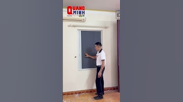 Lưới chống muỗi kết hợp rèm tổ ong che nắng #Lướichốngmuỗikếthợprèmtổongchenắng