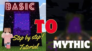 How to Build a Upgraded Nether Portal