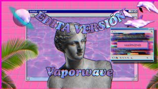 // Edita tus fotos versión vaporwave// (ﾉ*0*)ﾉ🖥️ - vaporgram tutorial 📱💿 screenshot 4